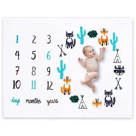 Paturica Milestone subtire pentru fotografii memorabile Sports