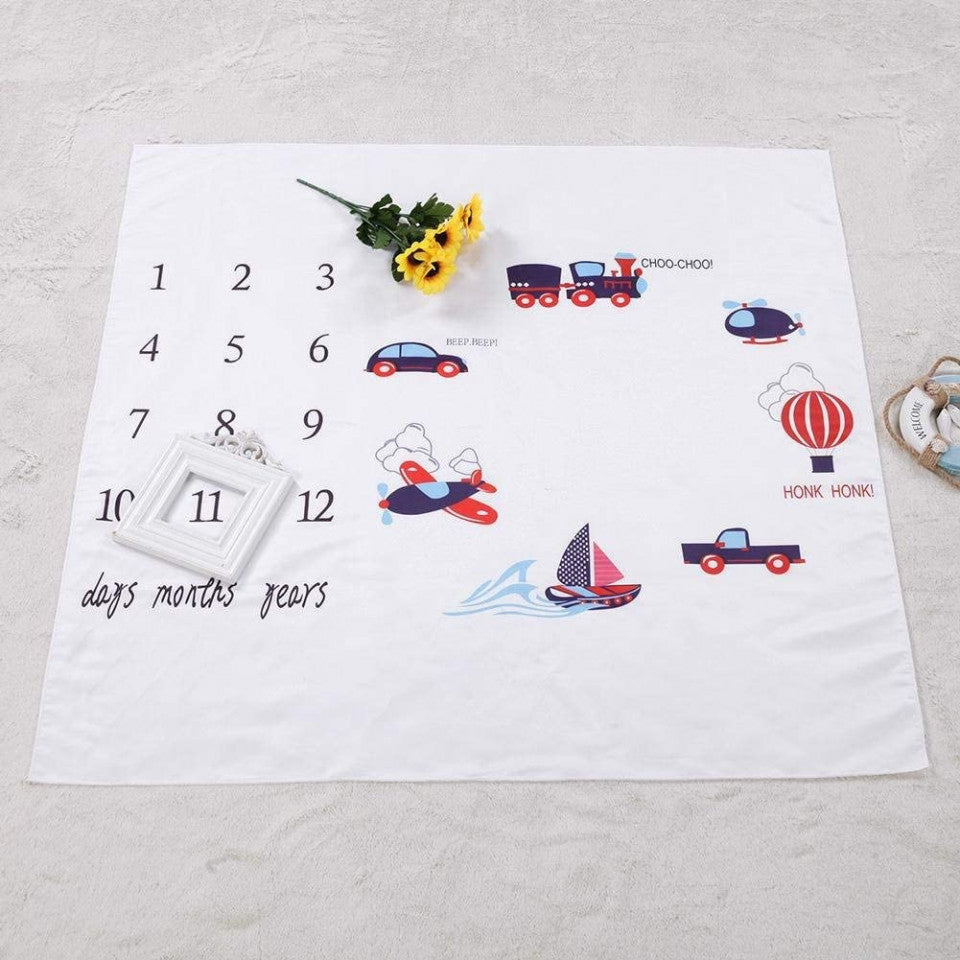 Paturica Milestone subtire pentru fotografii memorabile Sports