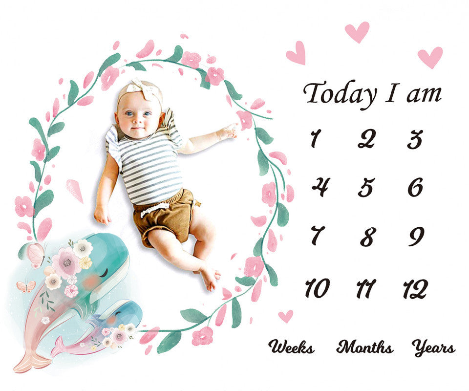 Paturica Milestone subtire pentru fotografii memorabile Sports