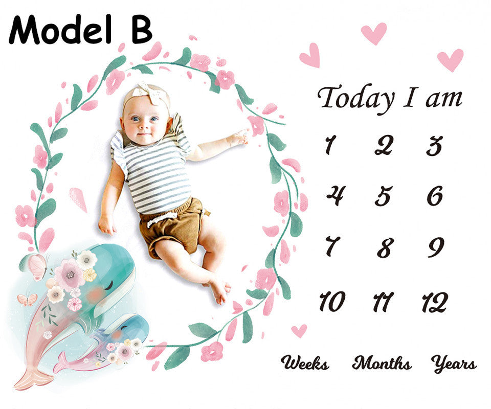 Paturica Milestone subtire pentru fotografii memorabile Sports