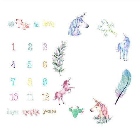 Paturica Milestone subtire pentru fotografii memorabile Sports