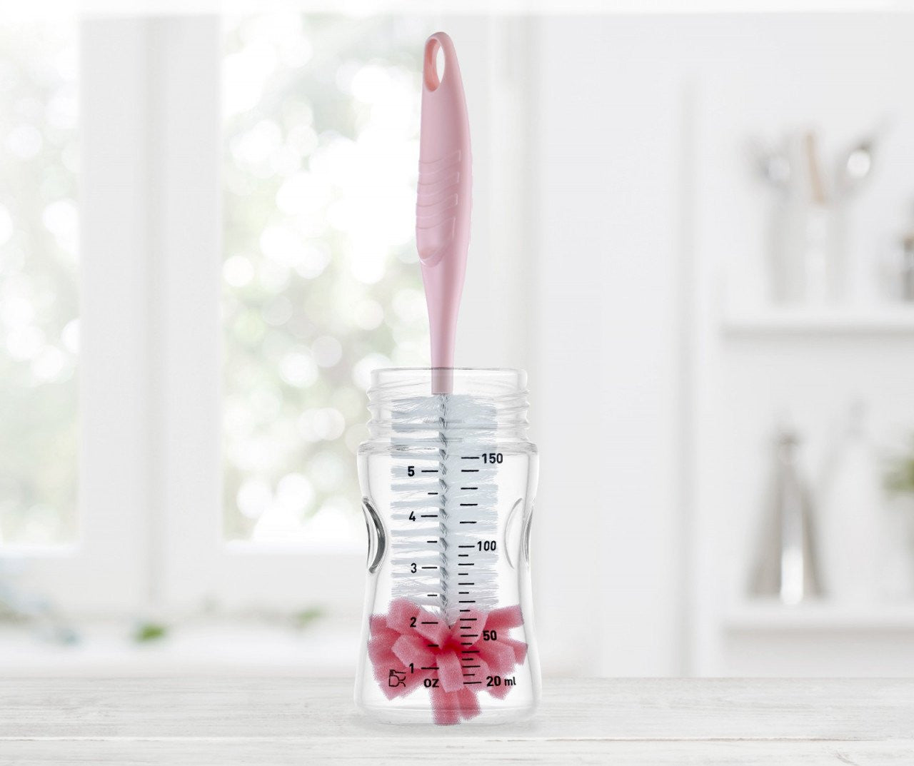 Perie de curatat biberoane BabyJem