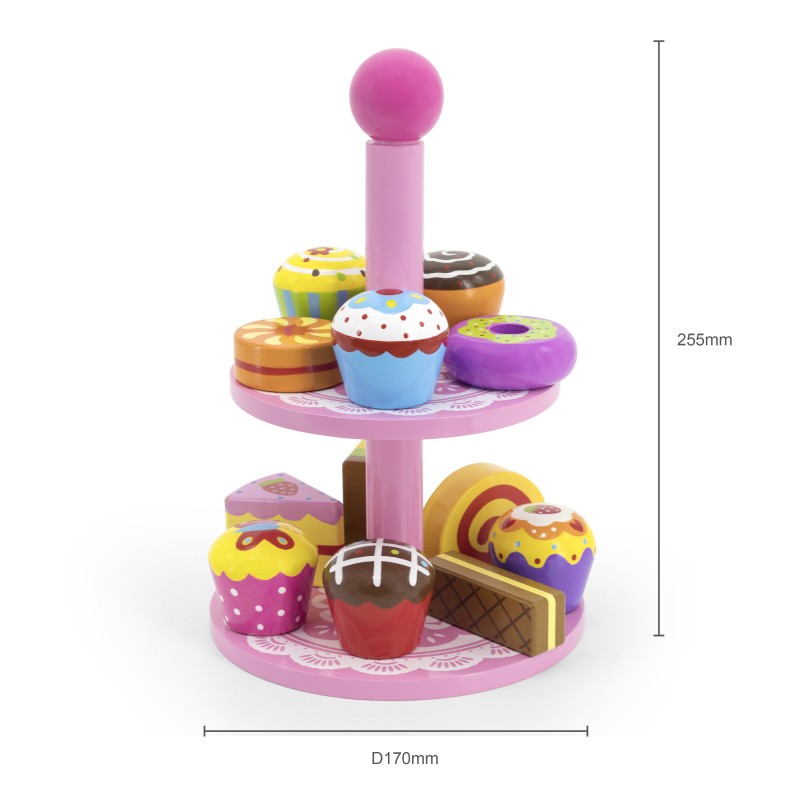 Platou cu prajituri, Viga