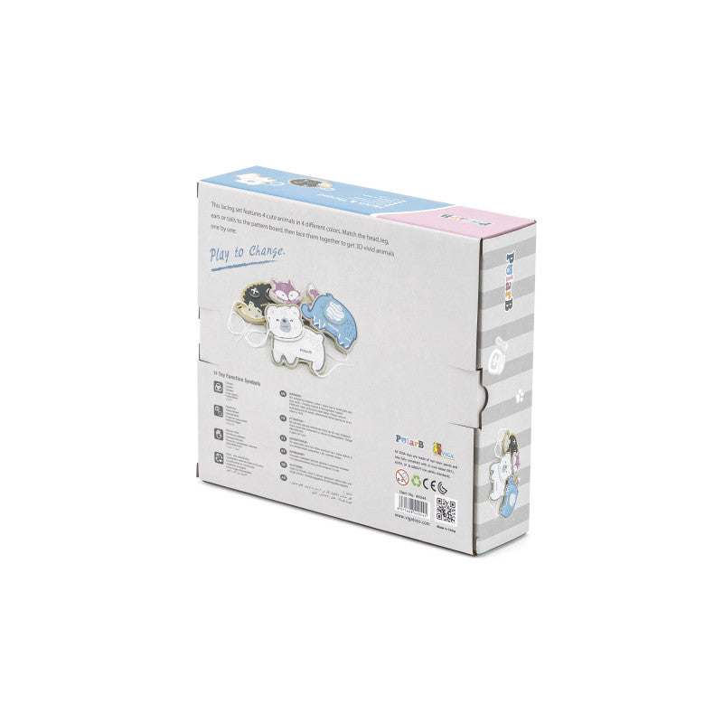 Potriveste si insira animalele, PolarB Viga