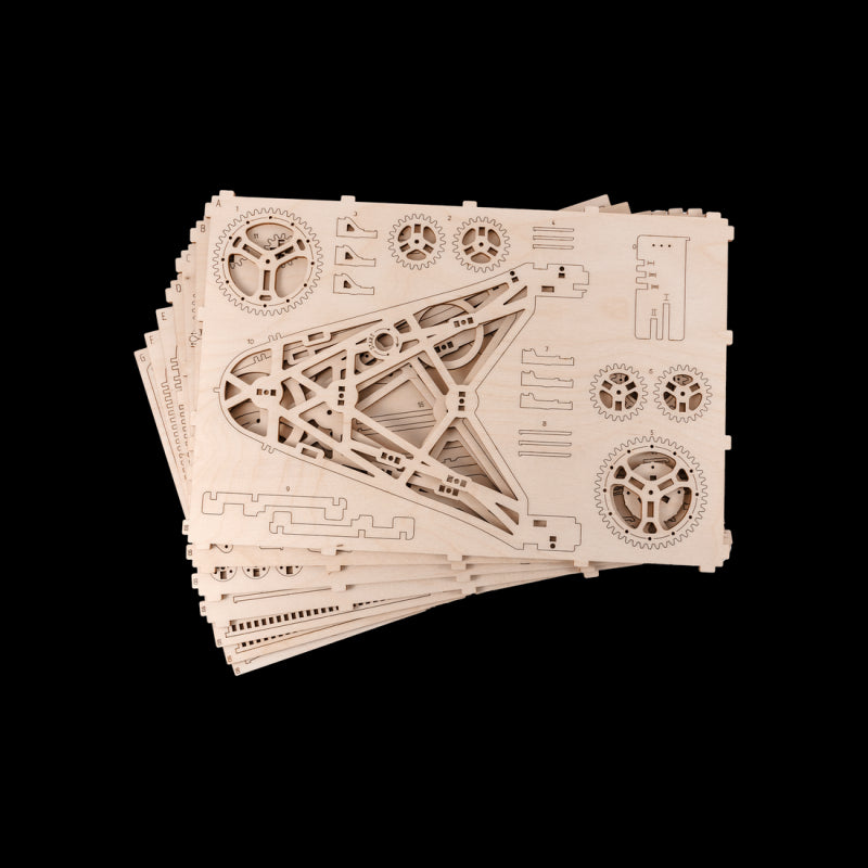 Puzzle 3D Moara - kit model mecanic