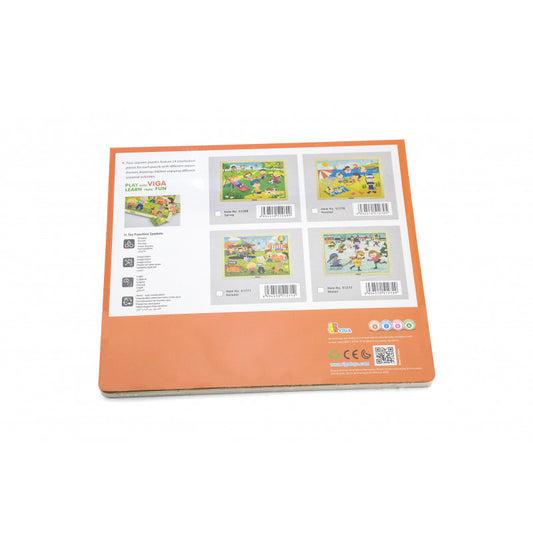 Puzzle anotimpuri, Primavara, 24 piese, Viga - Imagine 2