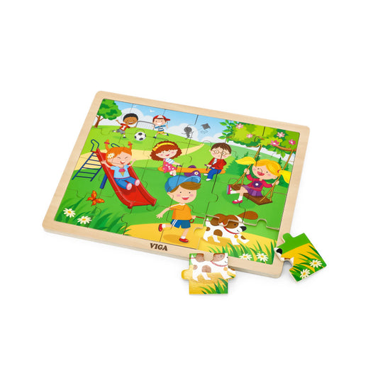 Puzzle anotimpuri, Primavara, 24 piese, Viga - Imagine 4