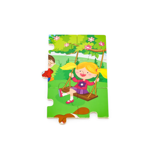 Puzzle anotimpuri, Primavara, 24 piese, Viga - Imagine 5