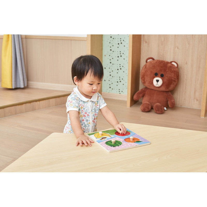 Puzzle cu manere, Fructe, Viga - Imagine 4