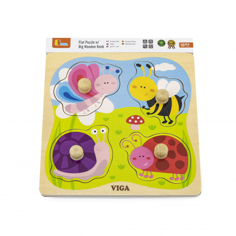 Puzzle cu manere Insecte, Viga - Imagine 4