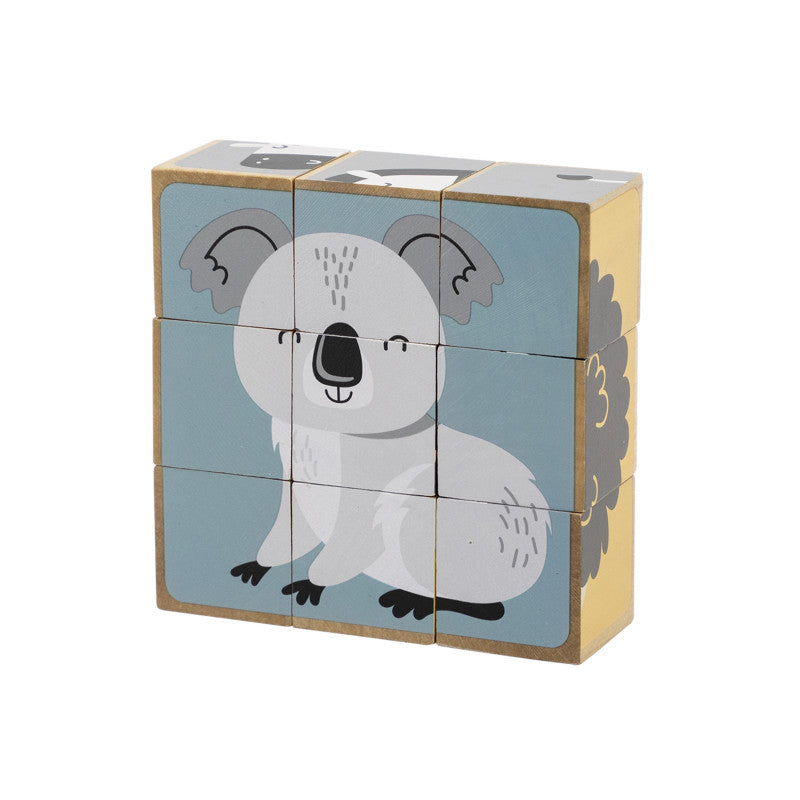 Puzzle din cuburi 6 in 1, PolarB