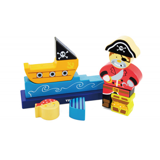 Puzzle magnetic Piratul, Viga - Imagine 3