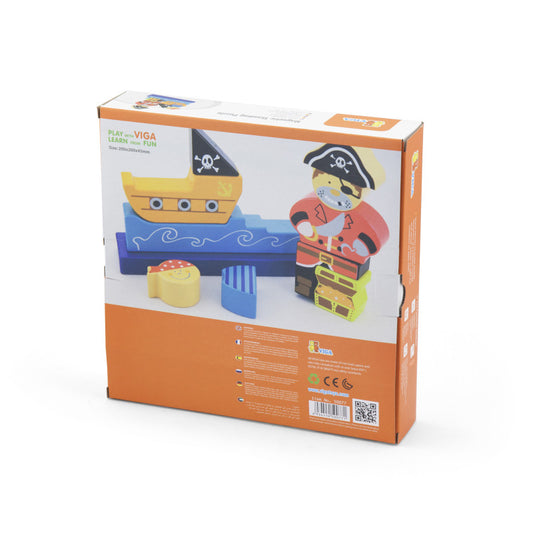 Puzzle magnetic Piratul, Viga - Imagine 5