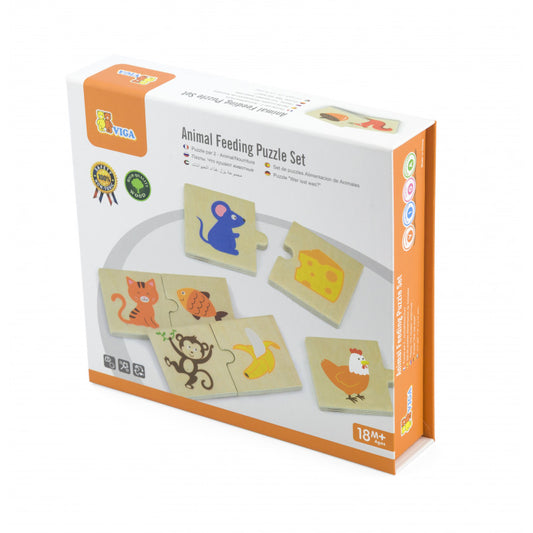 Puzzle sortator - Animale si hrana, Viga - Imagine 5