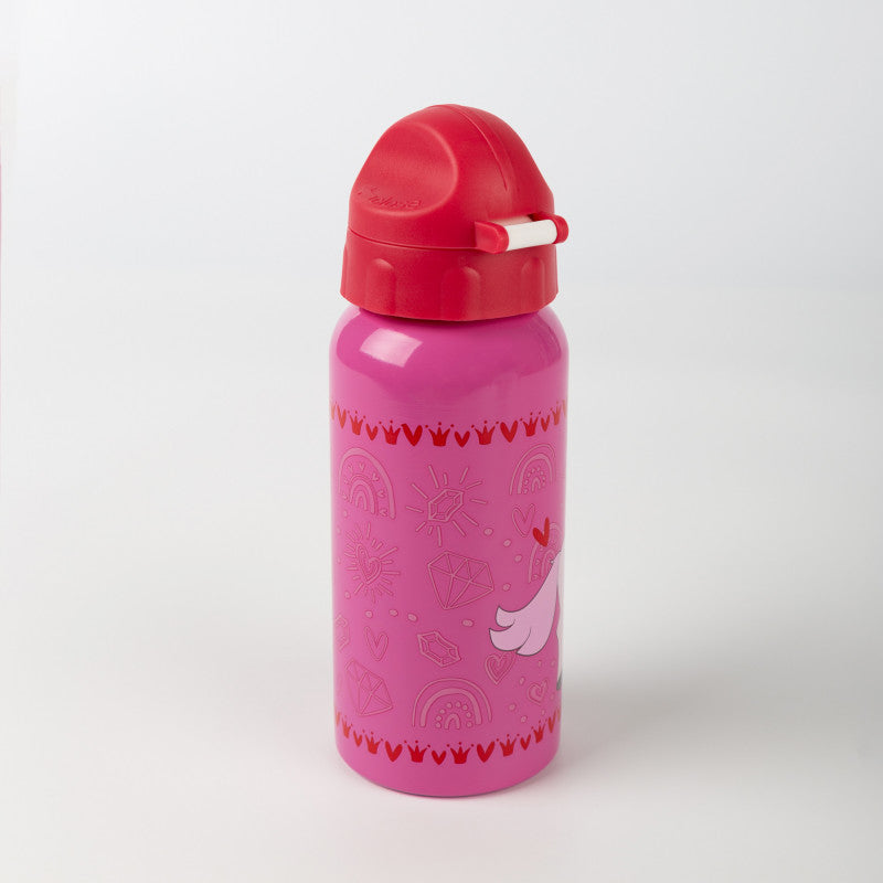 Recipient pentru apa din otel inoxidabil, Pinky Queen cu unicorn, Sigikid - Imagine 3
