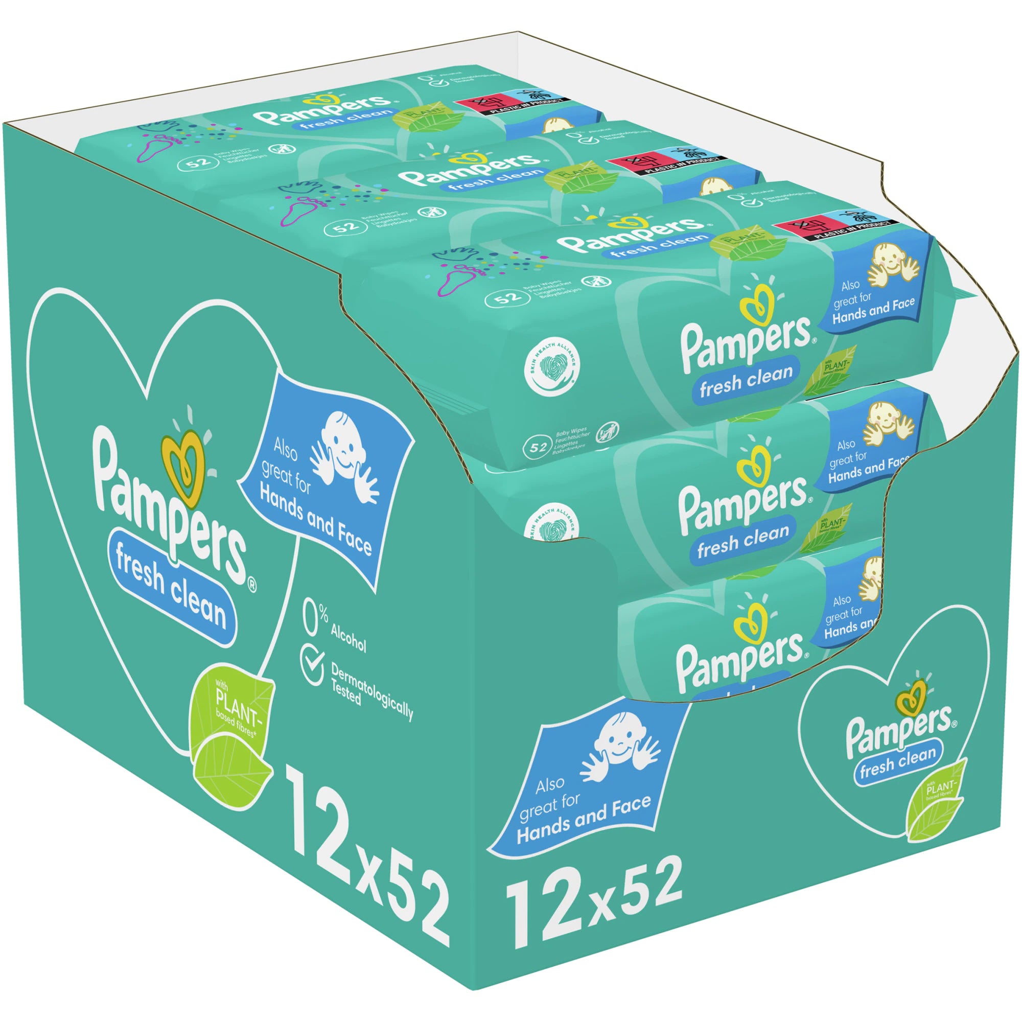 PAMPERS Fresh Clean, wet wipes, for children 