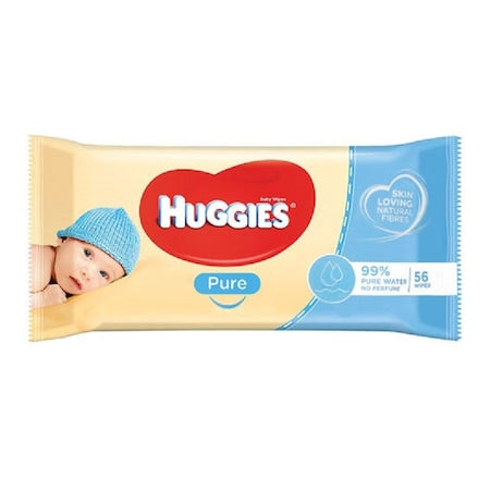 Huggies Baby Wipes Pure 56 buc [ps:b2c7817c-4ec2-4c99-b032-c252f8f26e0a]