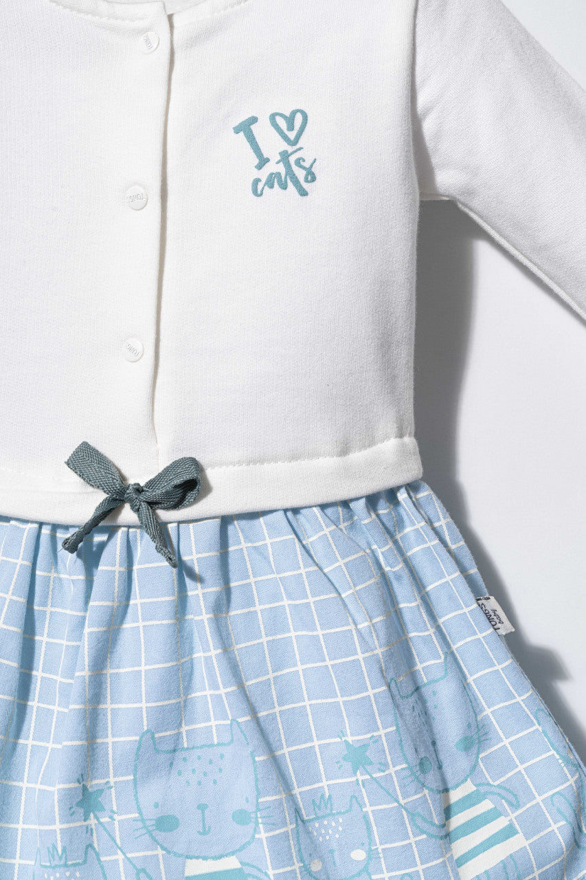 Rochita pentru fetite Cats, Tongs baby