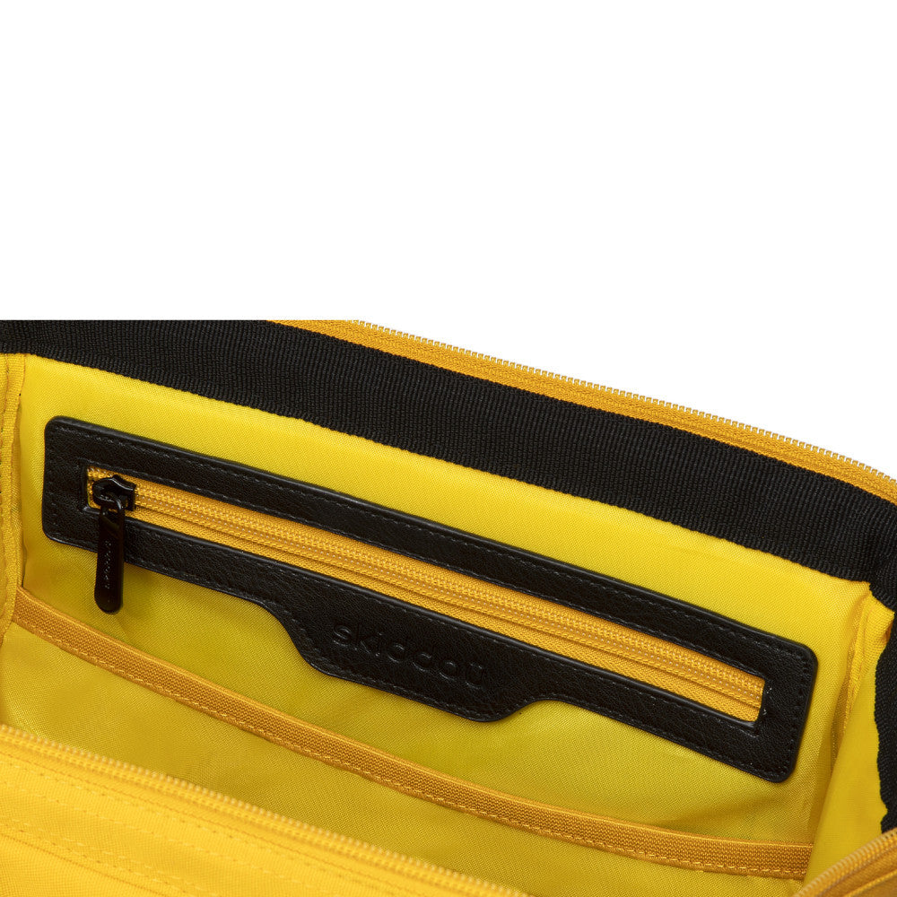 Rucsac multifunctional mamici Skiddou Astrid, Galben