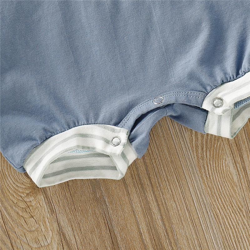 Salopeta cu dungi pentru bebelusi