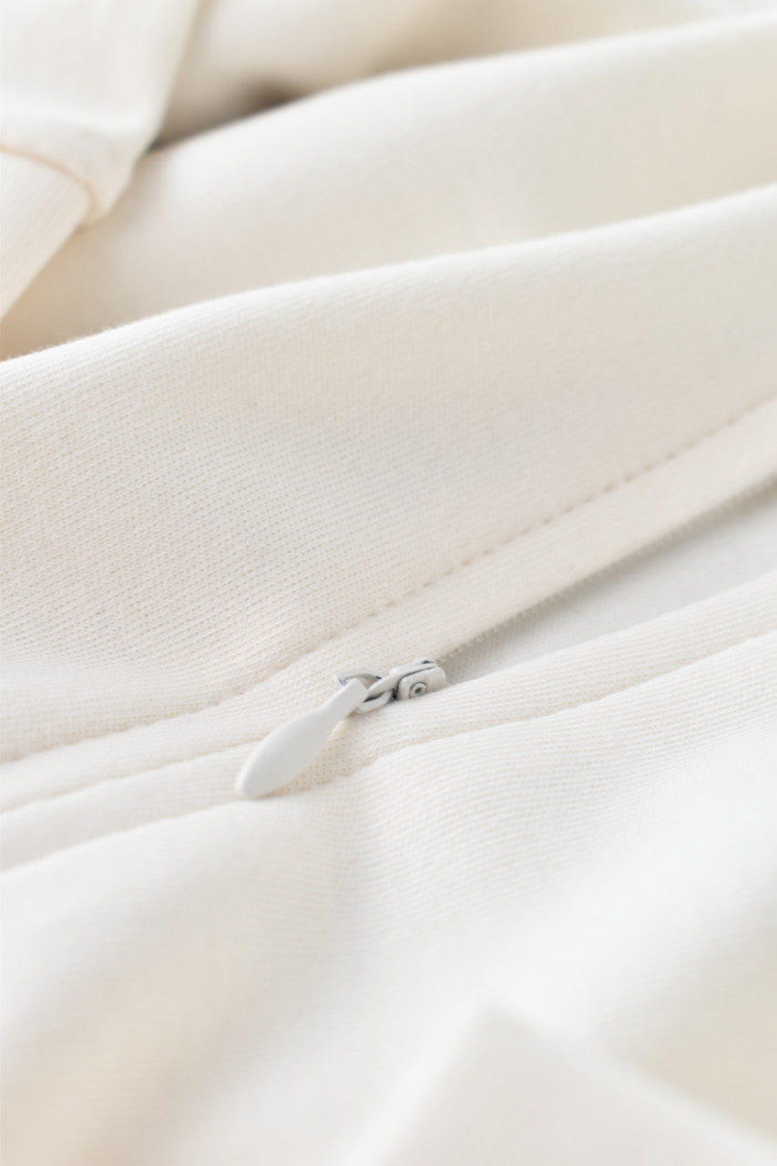 Salopeta cu fermoar cu maneca lunga si pantaloni lungi din 95%bumbac organic si 5% elastan - , BabyCosy