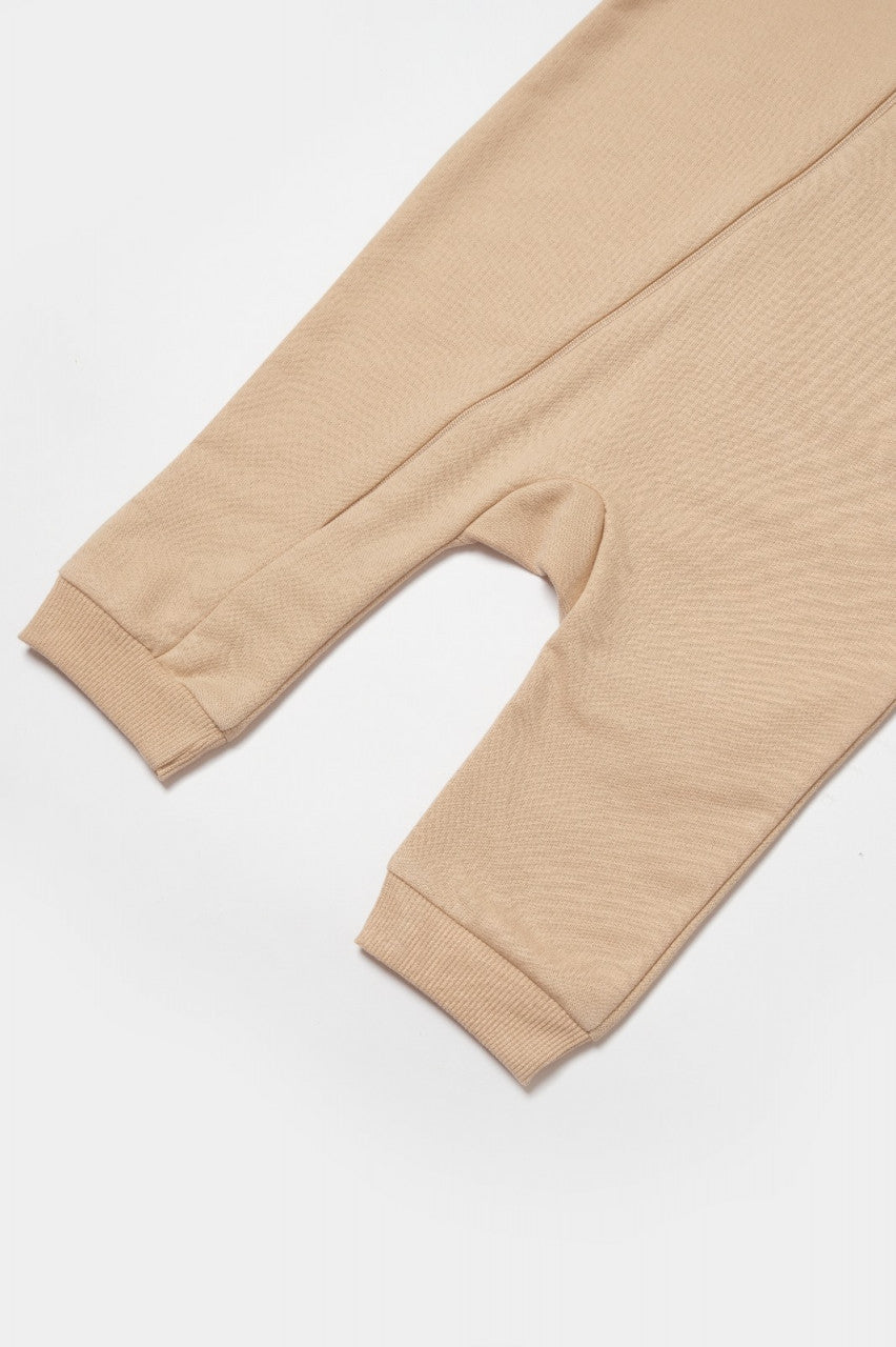 Salopeta cu fermoar, Two thread, BabyCosy, 100% bumbac organic,