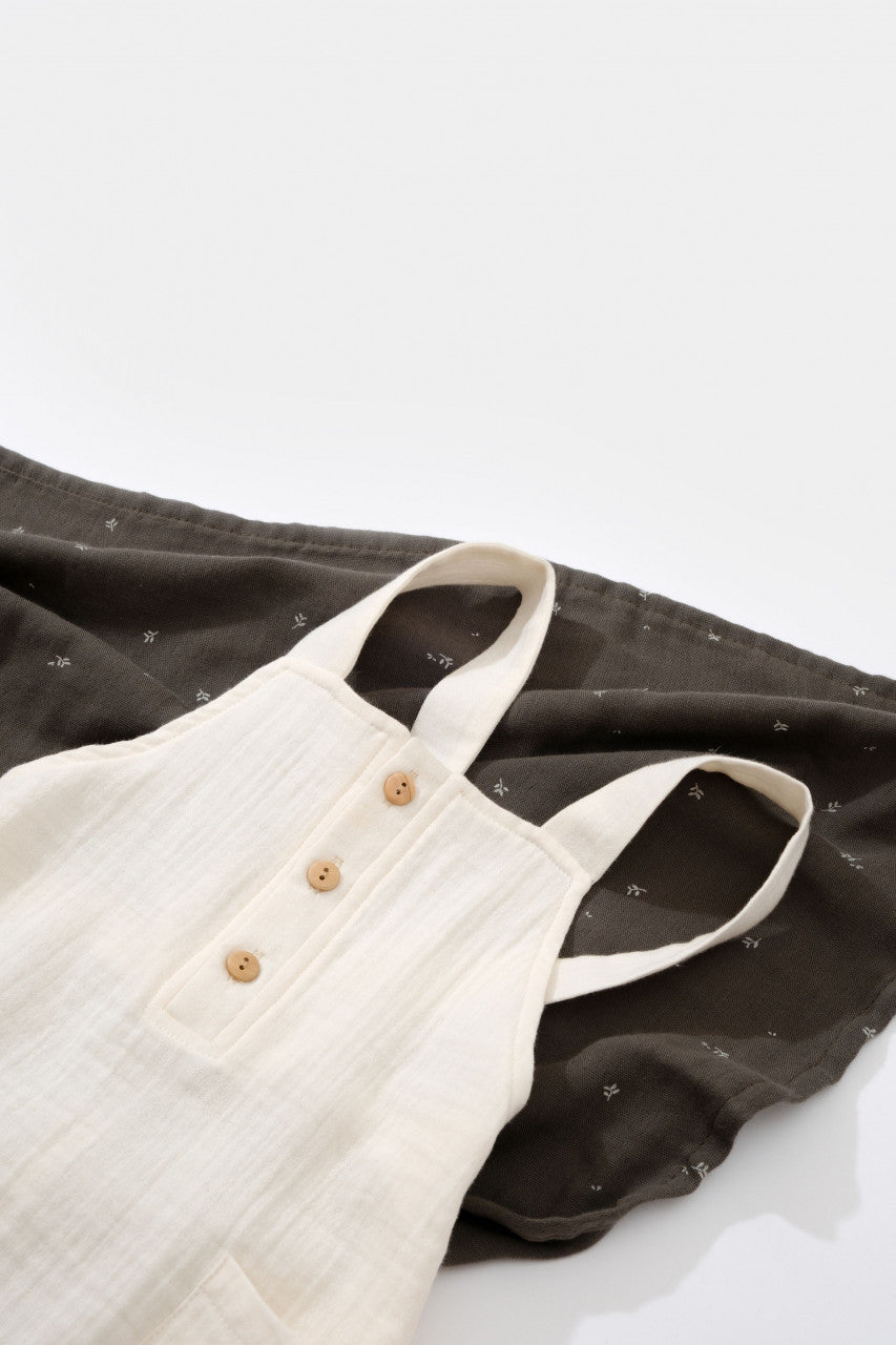 Salopeta de vara cu gluga pentru bebelusi, Tongs baby