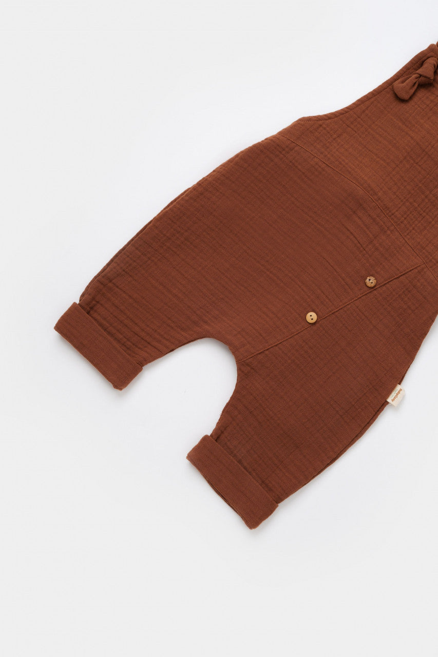 Salopeta de vara cu gluga pentru bebelusi, Tongs baby