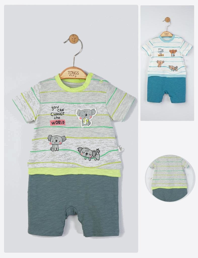 Salopeta de vara pentru bebelusi Summer, Tongs baby