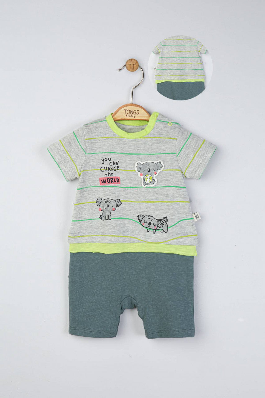 Salopeta de vara pentru bebelusi Summer, Tongs baby