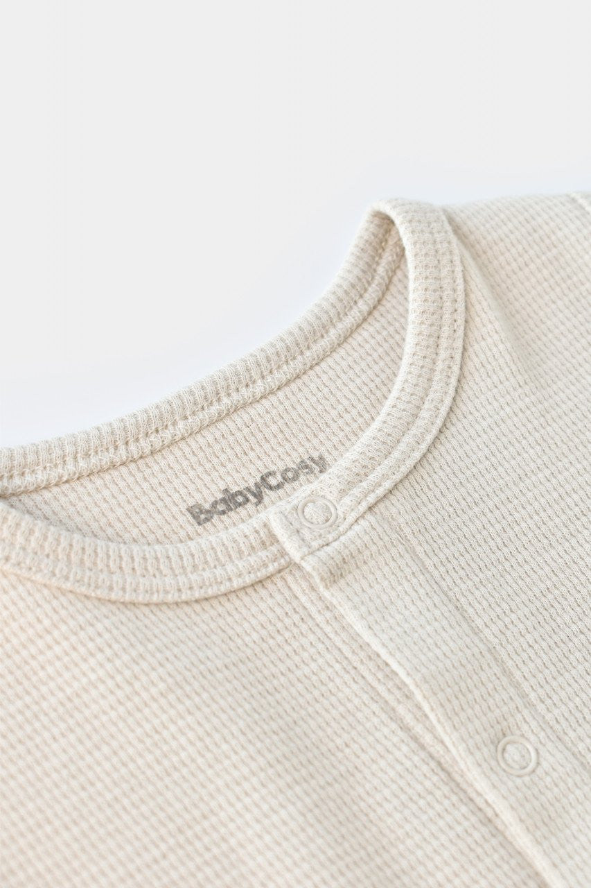 Salopeta fara maneci si pantaloni scurti - 100% bumbac organic - , BabyCosy