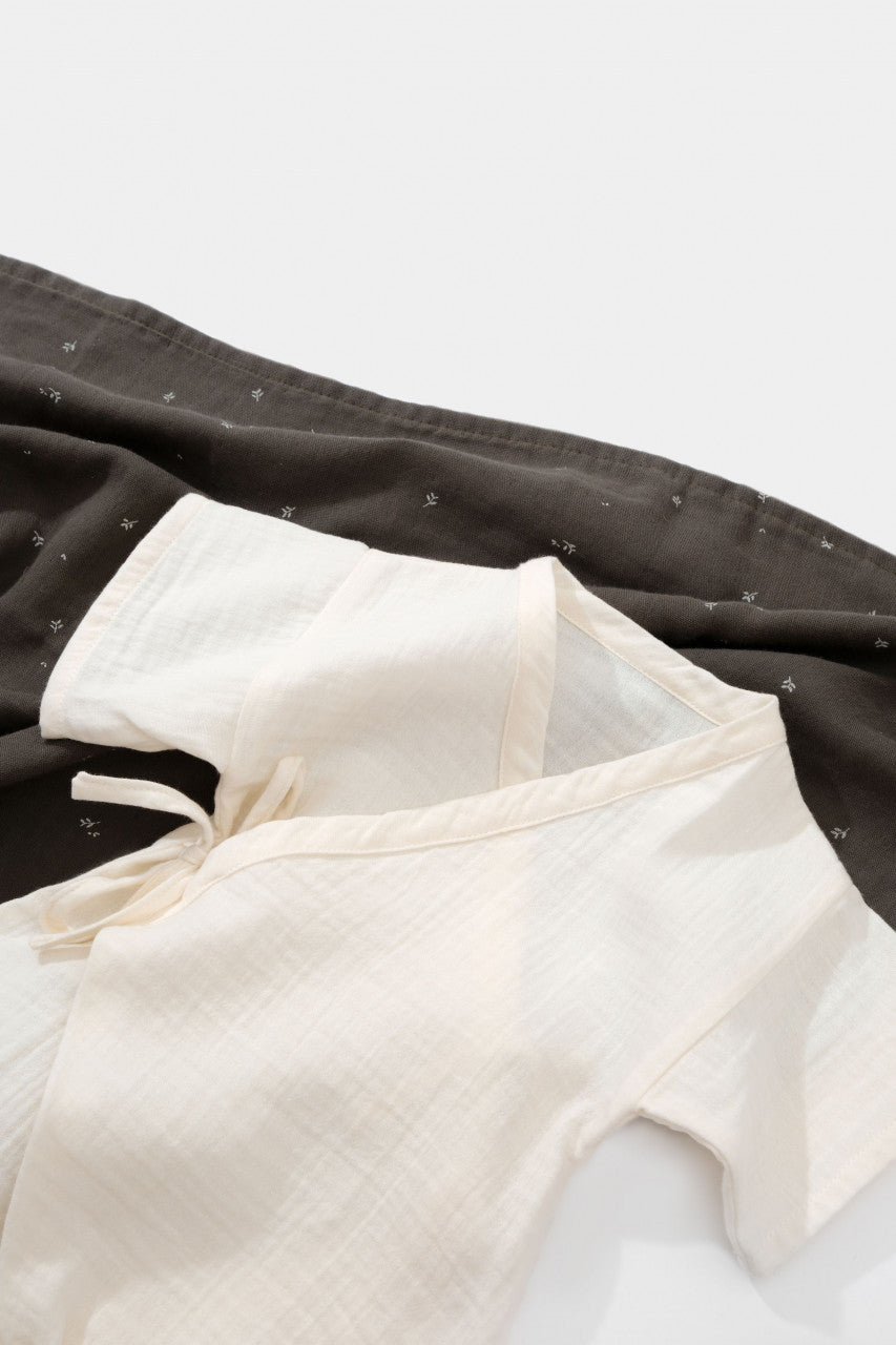 Salopeta petrecuta din muselina, BabyCosy, 100% bumbac organic,