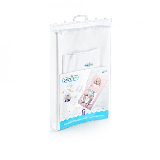 Saltea de infasat BabyJem cu husa detasabila - 2 culori disponibile - Imagine 5