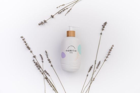 Sampon si gel de dus hipoalergenic 2 in 1 pentru bebelusi si copii Agnotis 400 ml