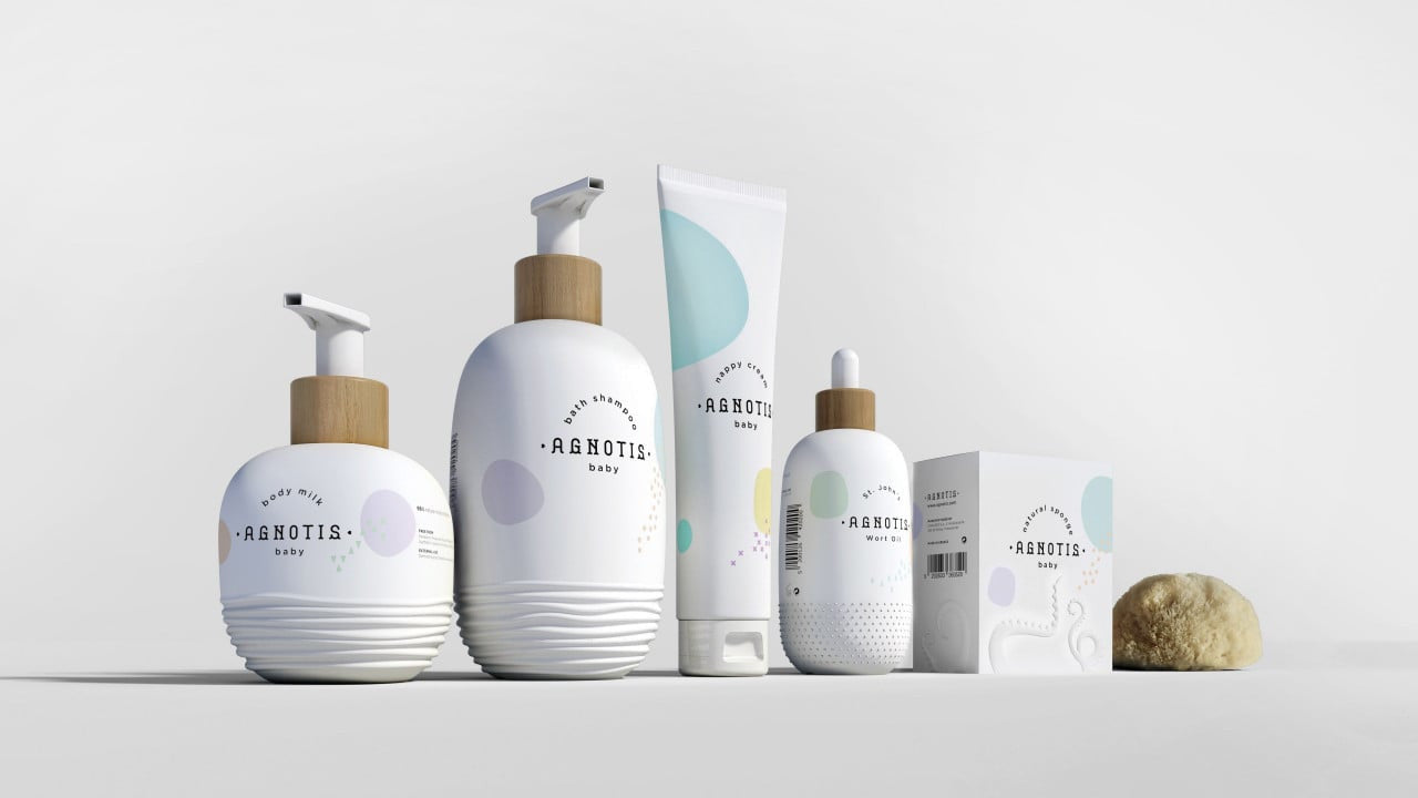 Sampon si gel de dus hipoalergenic 2 in 1 pentru bebelusi si copii Agnotis 400 ml