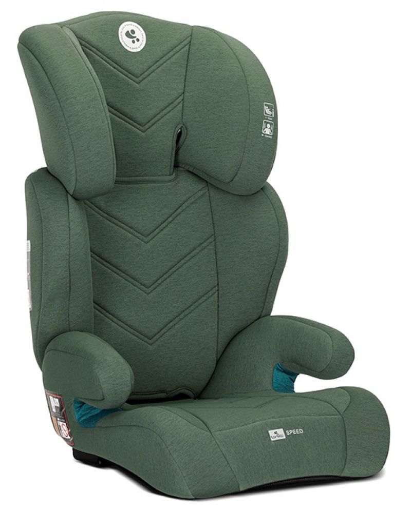 Scaun auto pentru copii, Speed, i-Size, transformabil in inaltator auto, 3-12 Ani, 100-150 cm, Green [ps:64c79981-bede-4df7-8994-58e1e0eda18e]