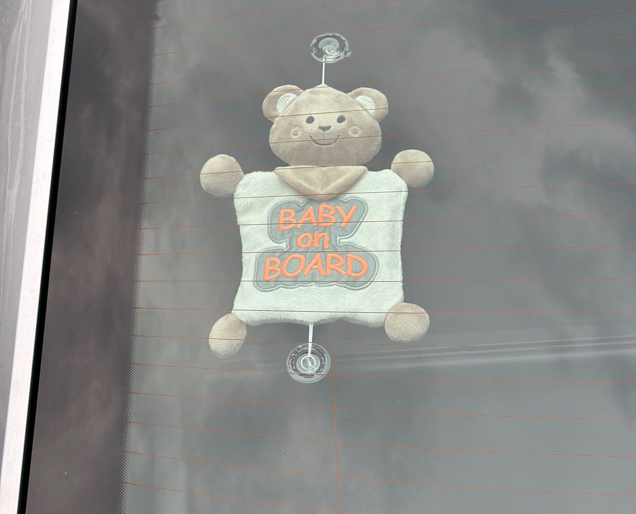 Semn reflectorizant Baby on Board BabyJem - Culori variate - Imagine 3