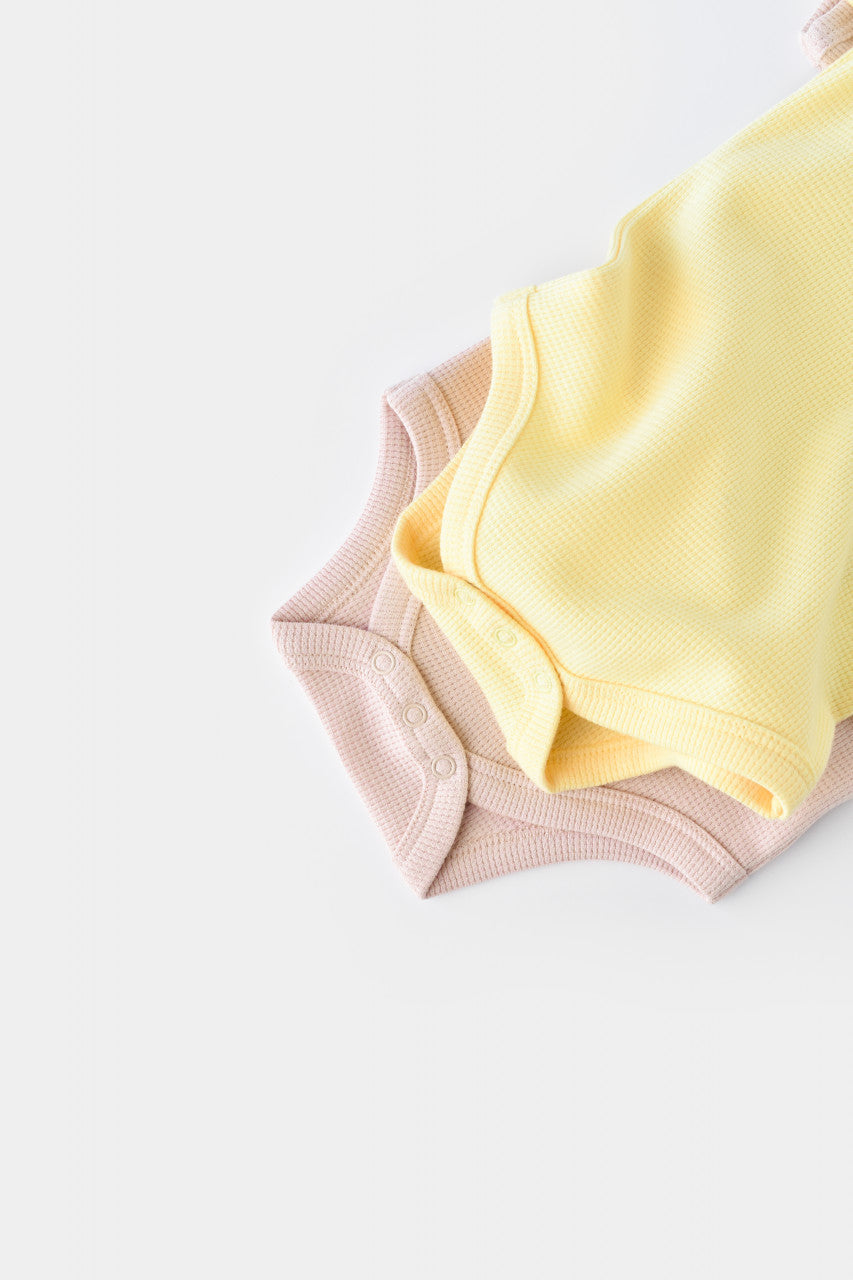 Set 2 body-uri bebe unisex Girafa, BabyCosy, 100% bumbac organic