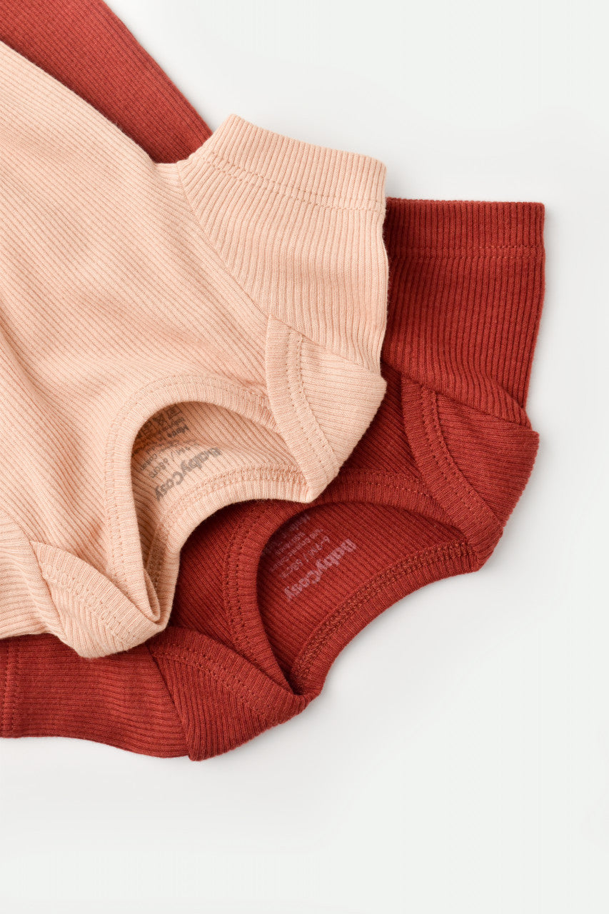 Set 2 body-uri bebe unisex Girafa, BabyCosy, 100% bumbac organic