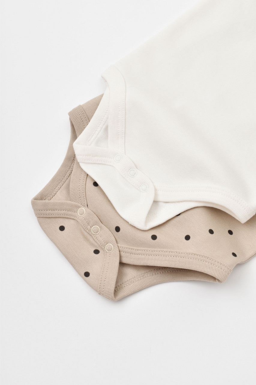 Set 2 body-uri bebe unisex Girafa, BabyCosy, 100% bumbac organic