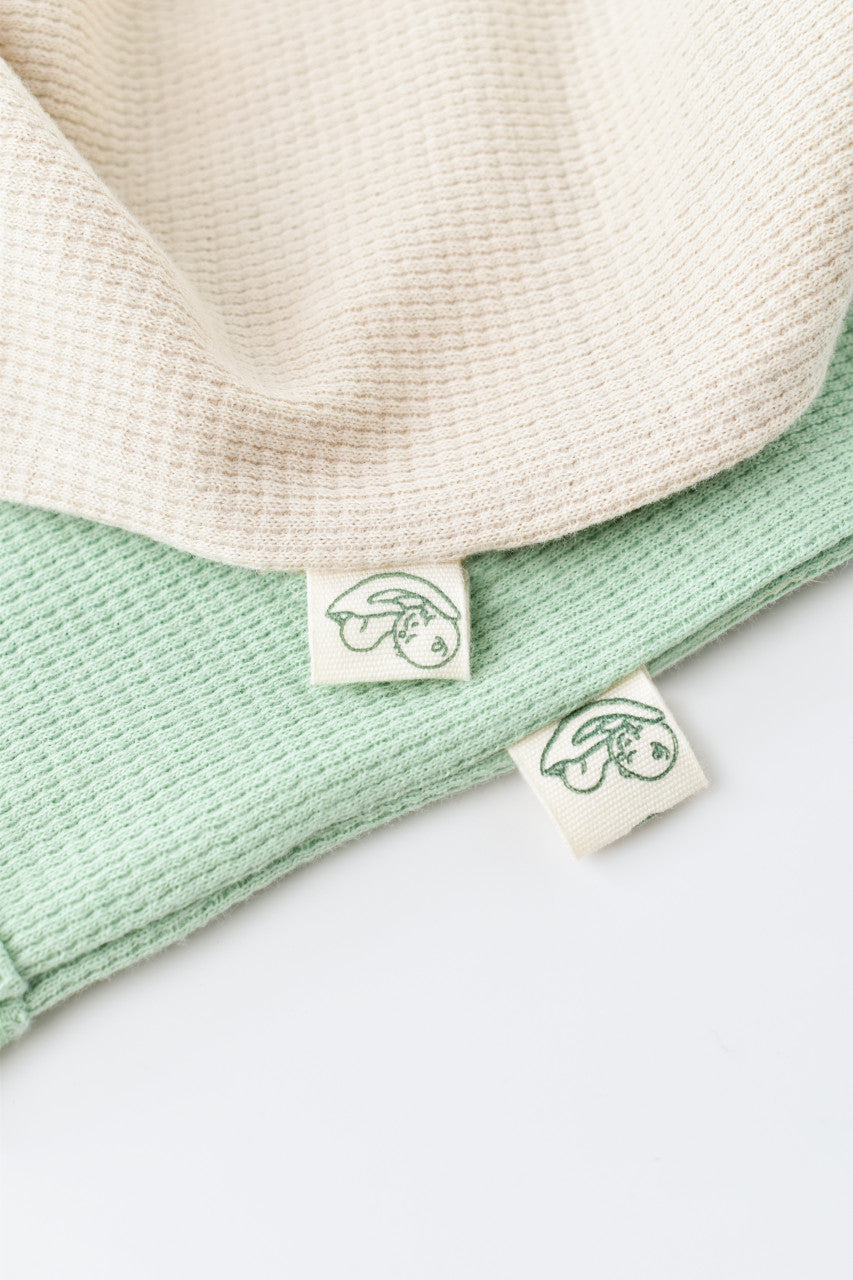 Set 2 body-uri fara maneci bebe unisex Girafa, BabyCosy, 100% bumbac organic