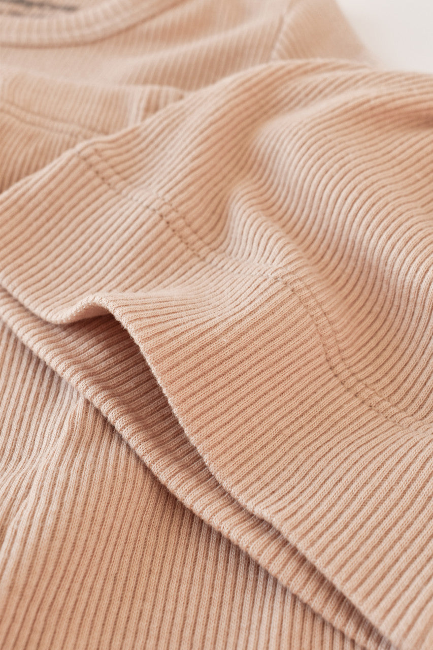 Set 3 piese: bluzita cu maneca lunga, pantaloni lungi si caciulita din bumbac organic si modal - , BabyCosy