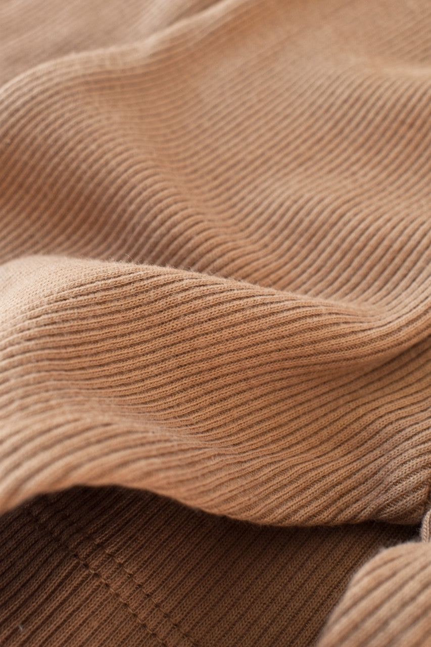 Set 3 piese: bluzita cu maneca lunga, pantaloni lungi si caciulita din bumbac organic si modal - , BabyCosy