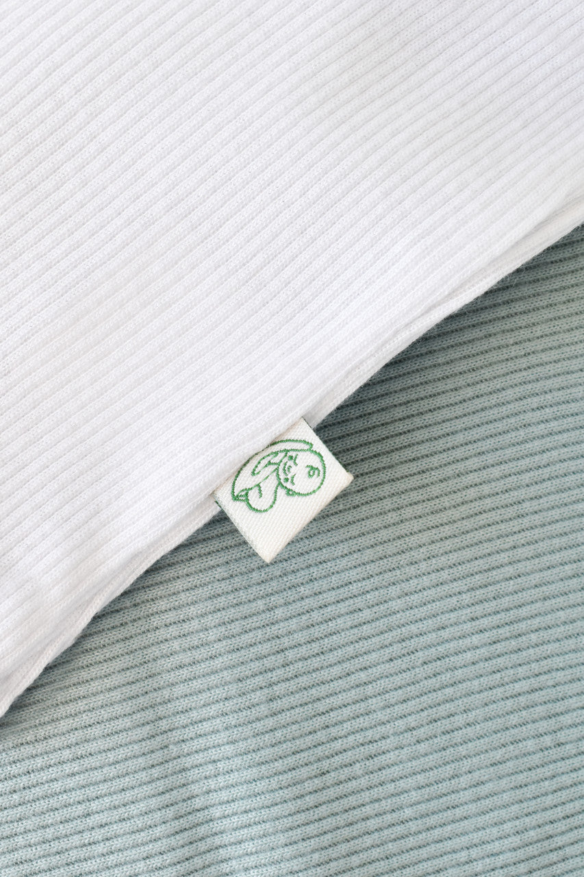 Set 3 piese: body cu maneca lunga, pantaloni lungi si caciulita din bumbac organic si modal - , BabyCosy