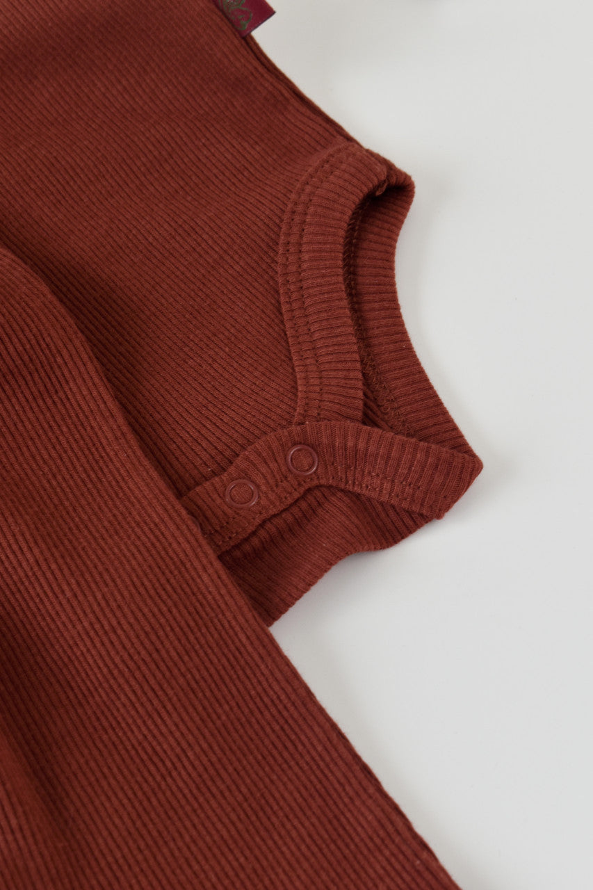 Set 3 piese: body cu maneca lunga, pantaloni lungi si caciulita din bumbac organic si modal - , BabyCosy