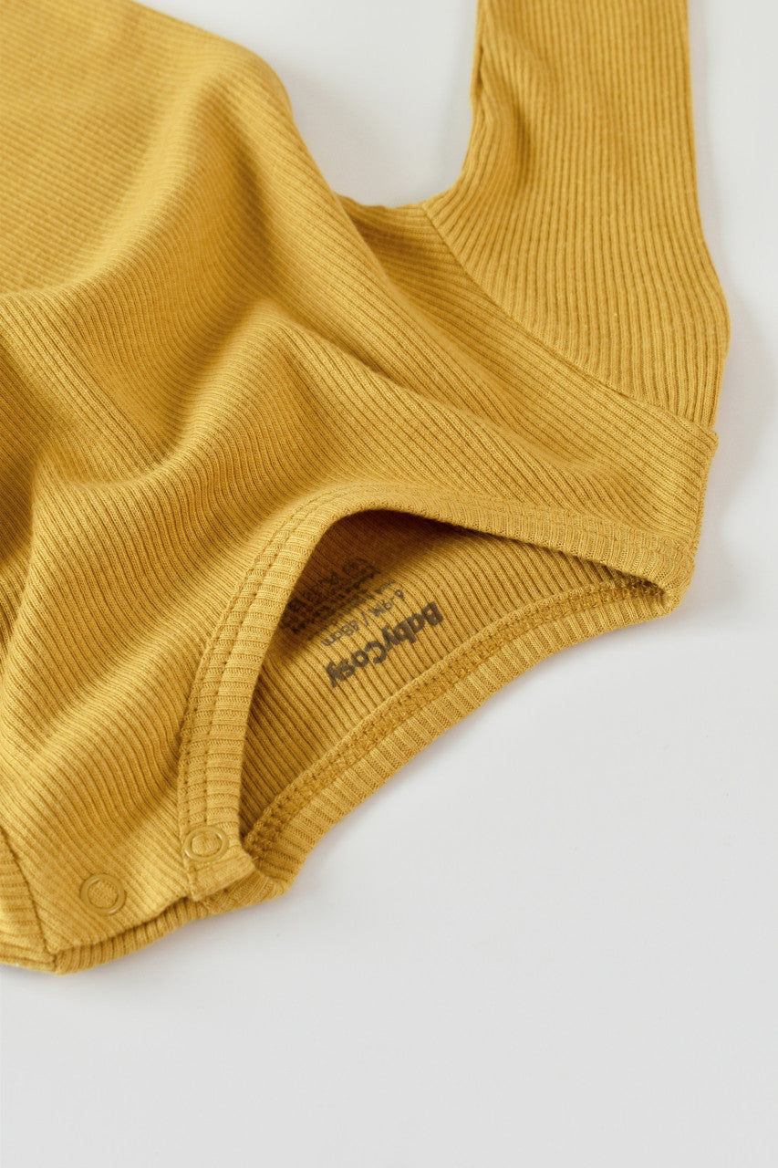 Set 3 piese: body cu maneca lunga, pantaloni lungi si caciulita din bumbac organic si modal - , BabyCosy