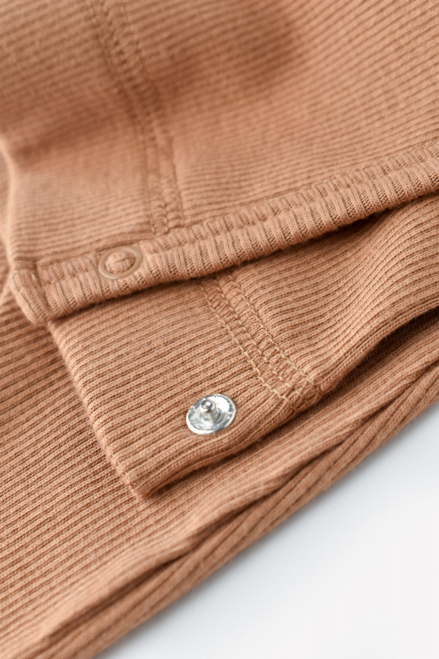 Set 4 piese: bluza, pantaloni, caciulita si manusi din bumbac organic si modal - , BabyCosy