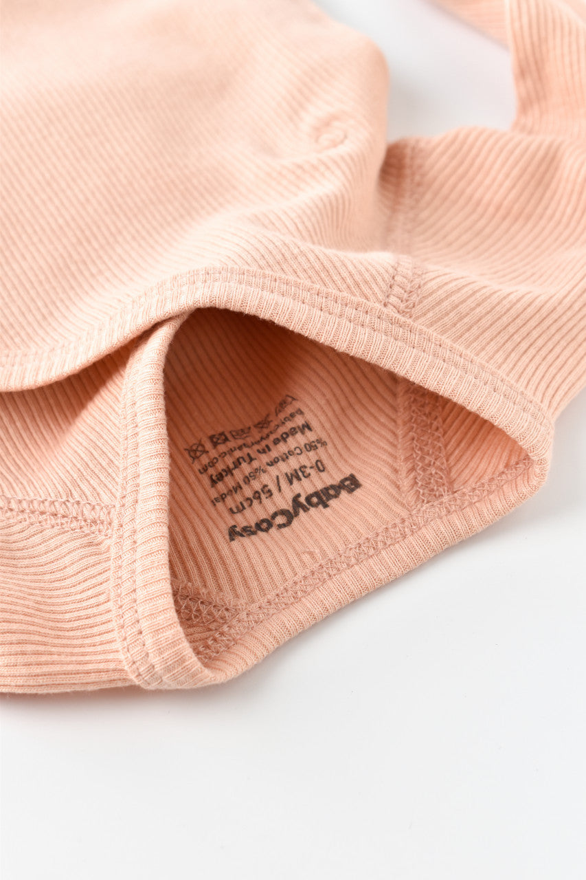 Set 4 piese: bluza, pantaloni, caciulita si manusi din bumbac organic si modal - , BabyCosy