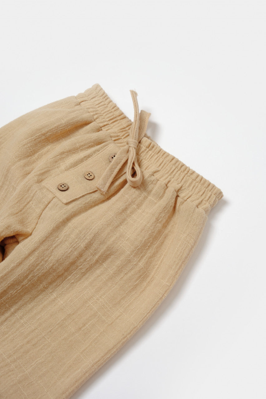 Set bluza si pantaloni, Winter muselin, 100% bumbac - , BabyCosy