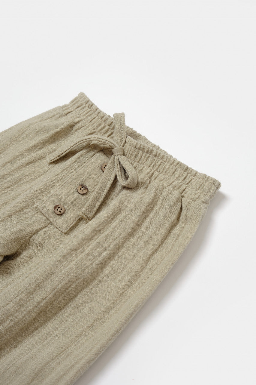 Set bluza si pantaloni, Winter muselin, 100% bumbac - , BabyCosy